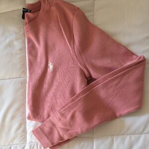 💚5/$20💚Ralph Lauren Sport Dusty Pink Crewneck Sweater